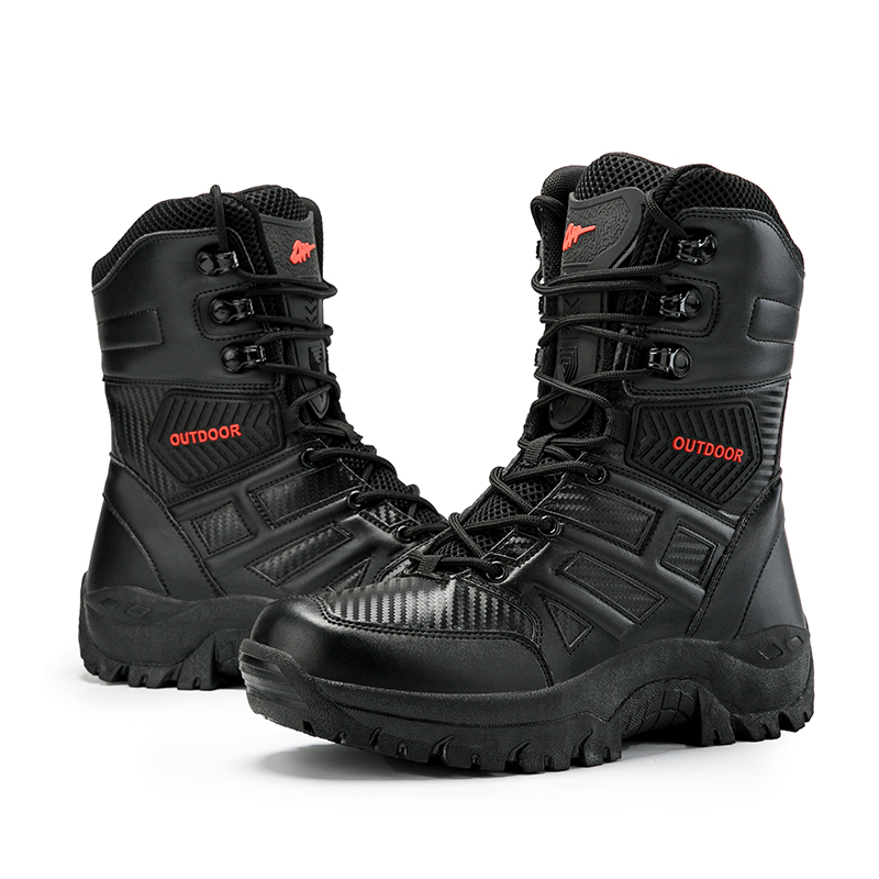 Waterproof Winter Boot - Практичные военные ботинки, водонепроницаемые дышащие полевые
