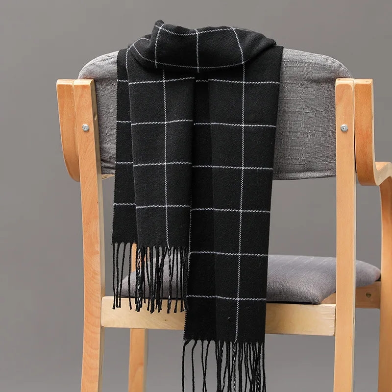 Cashmere Pashmina Wrap - Новинка 2023, зимний мужской шарф, сохраняющий