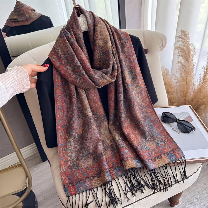 Cashmere Pashmina Wrap - Новые роскошные женские осенне-зимние кашемировые шарфы