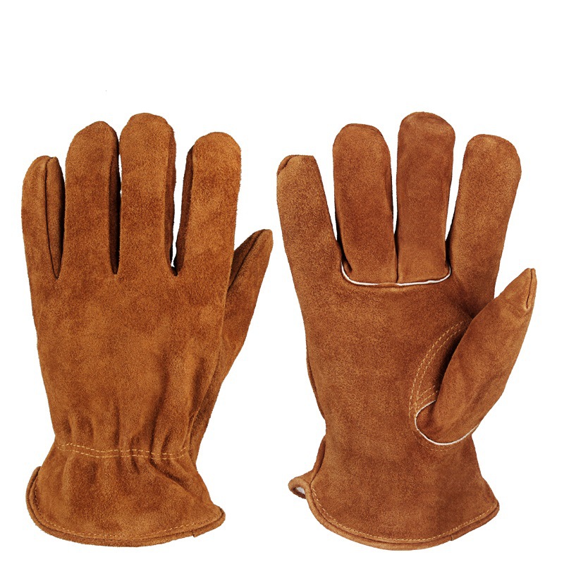 Snow Glove Insulated - Рабочие перчатки, зимние изолированные кожаные перчатки