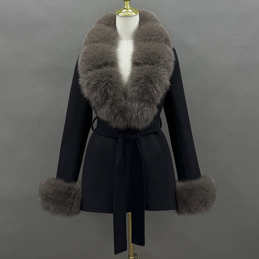 Wool Coat Peacoat - Шерстяное пальто JANEFUR 2026 с воротником