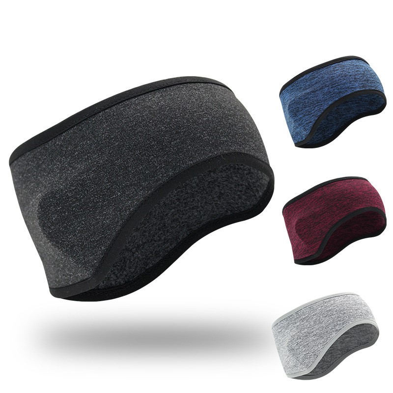 Fleece Ear Warmer Band - Зимняя спортивная повязка на голову, теплая