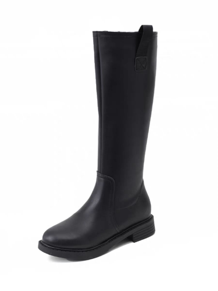 Waterproof Winter Boot - Осенне-зимние черные женские туфли до колена