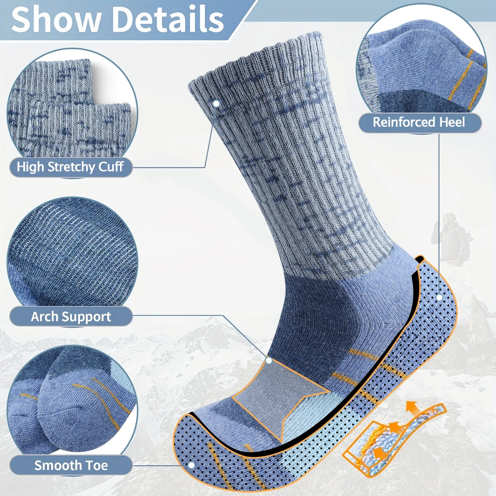 5 пар женских зимних шерстяных – обзор и цена Thermal Sock Wool