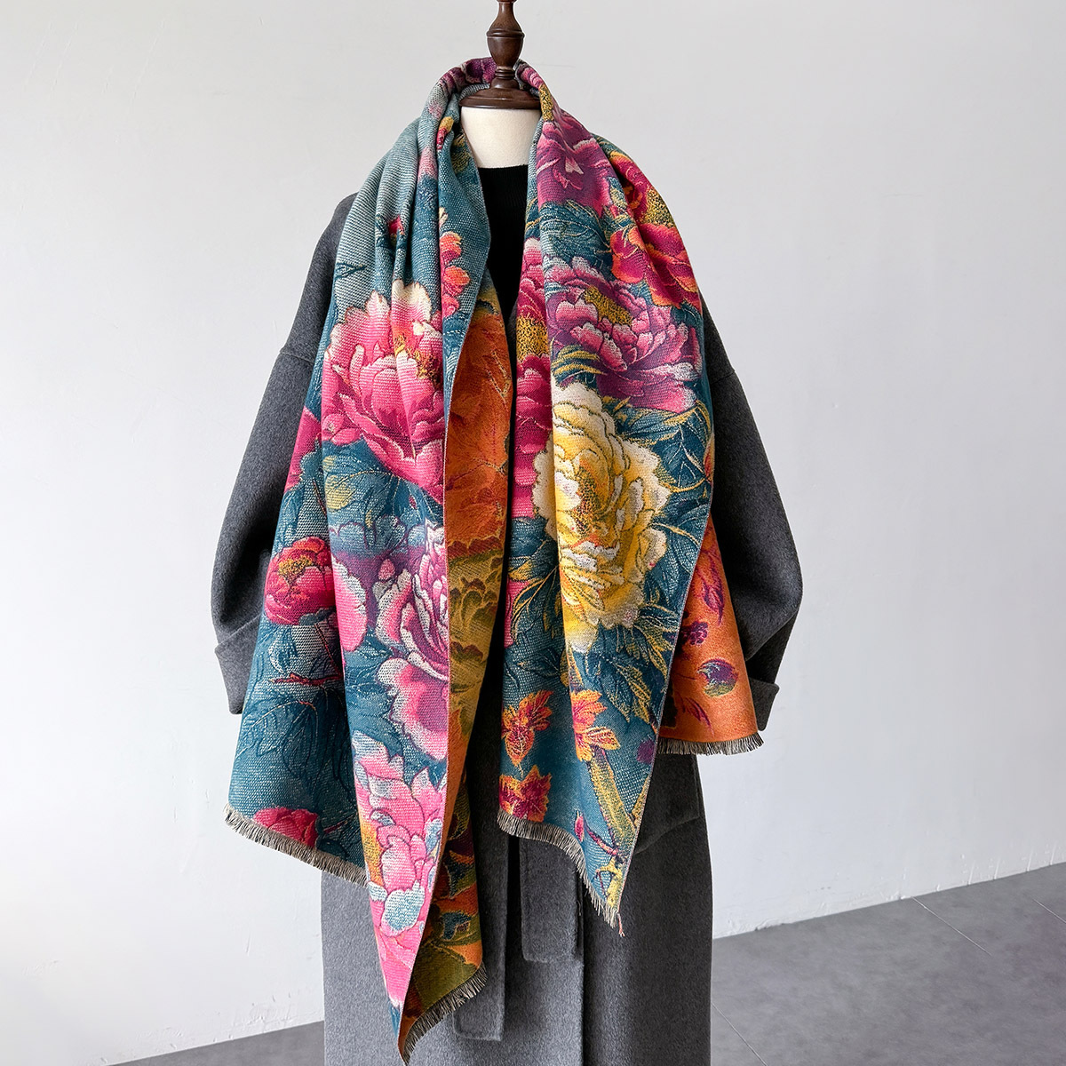 Теплый кашемировый шарф, женск – обзор и цена Cashmere Pashmina Wrap