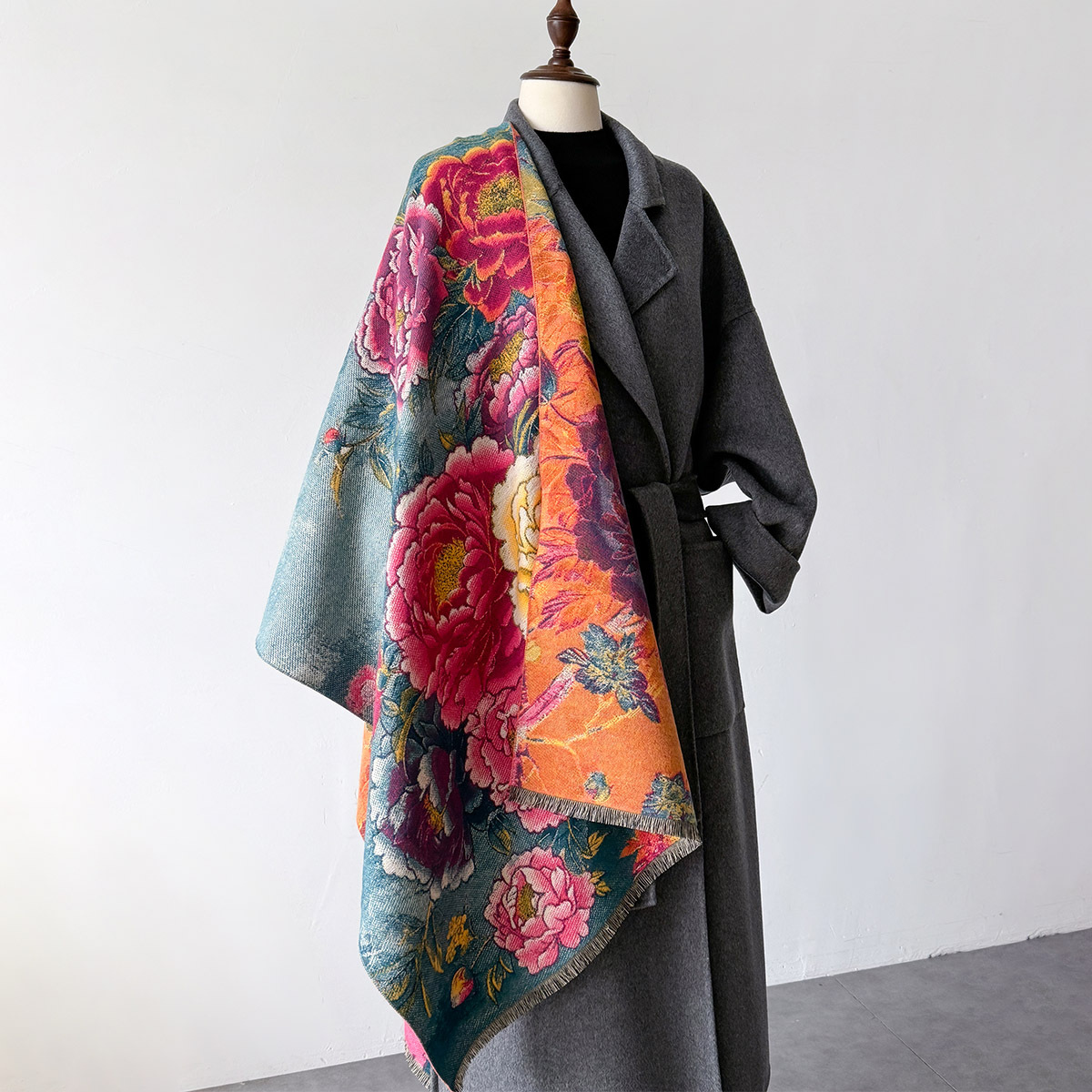 Теплый кашемировый шарф, женск – обзор и цена Cashmere Pashmina Wrap