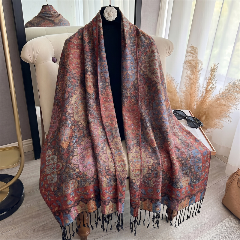 Новые роскошные женские осенне – обзор и цена Cashmere Pashmina Wrap