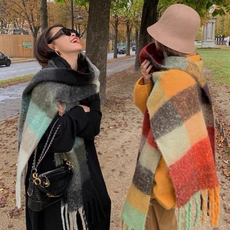 НОВЫЙ роскошный зимний толстый – обзор и цена Cashmere Pashmina Wrap