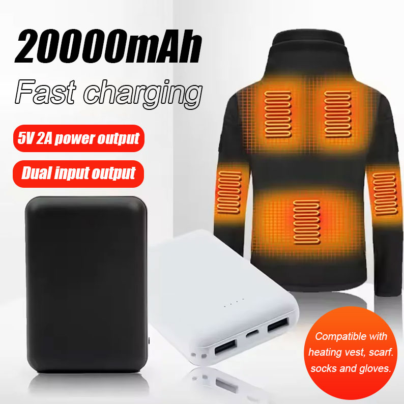20000 мАч Power Bank Портативн – обзор и цена Heated Vest Battery