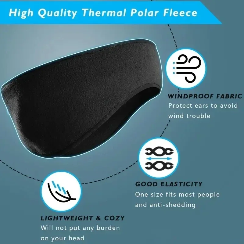 1 шт. Стильные зимние наушники – обзор и цена Winter Headband Fleece