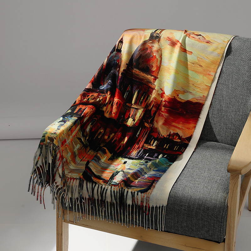 Роскошный брендовый кашемировы – обзор и цена Cashmere Pashmina Wrap
