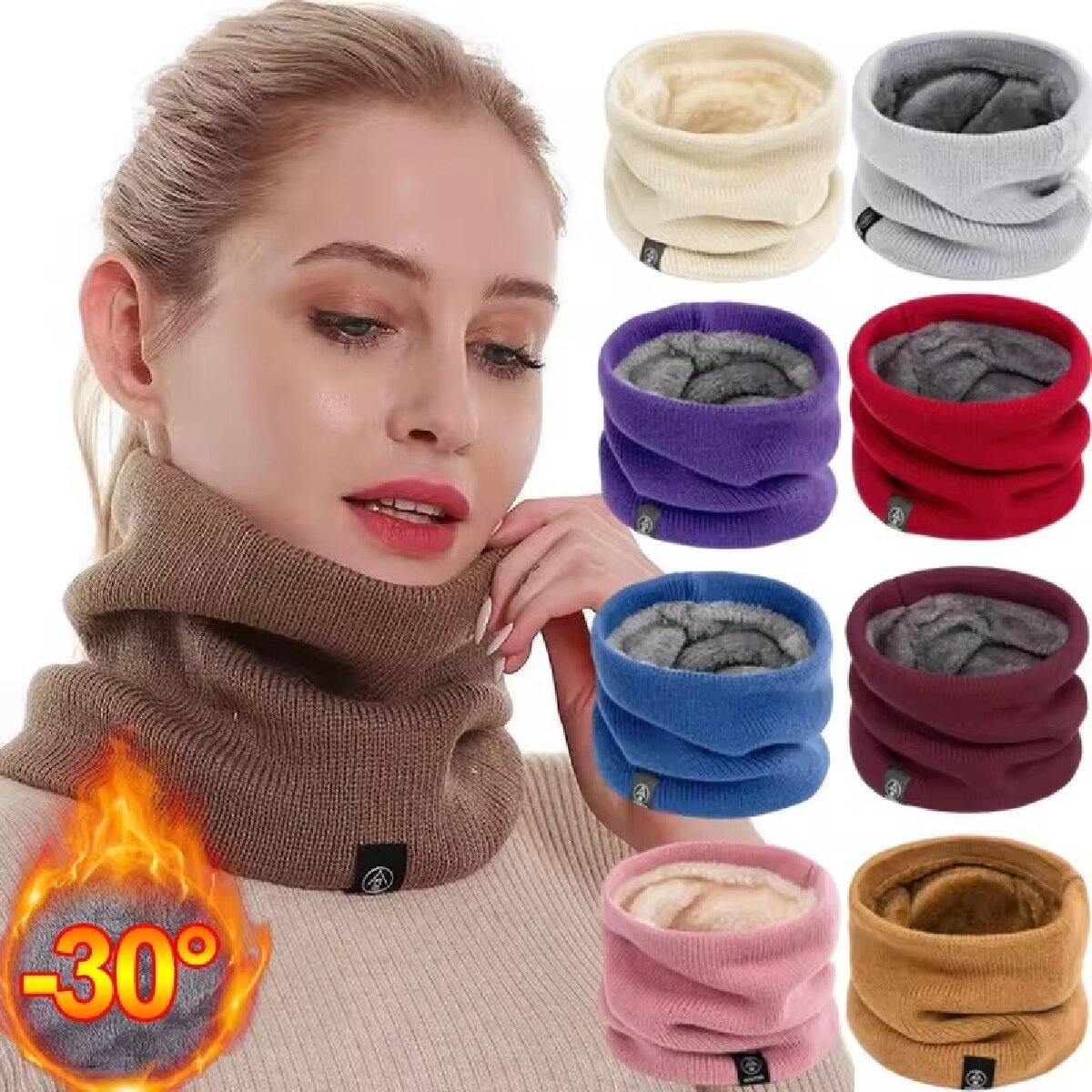 Однотонный зимний плюшевый глу – обзор и цена Winter Headband Fleece